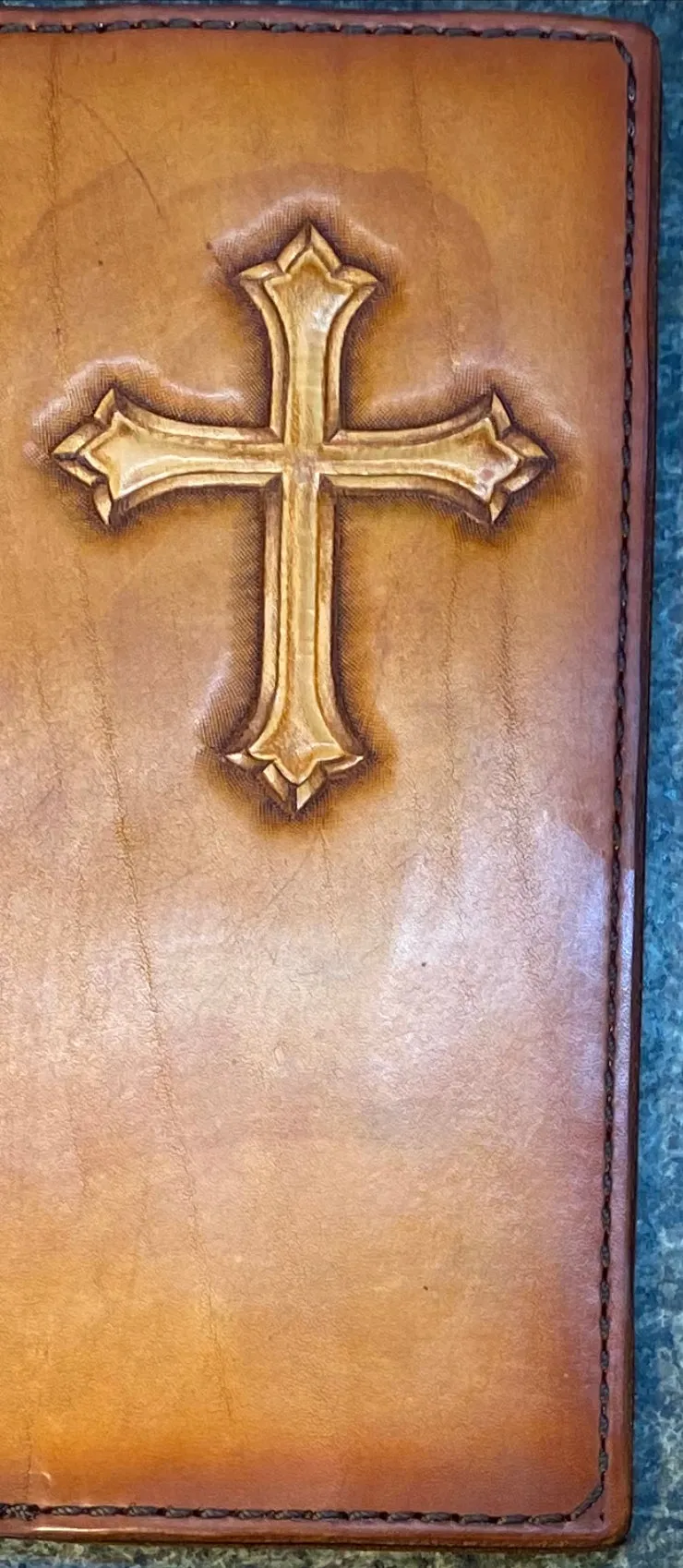 Leather Tally Book - Custom Handmade
