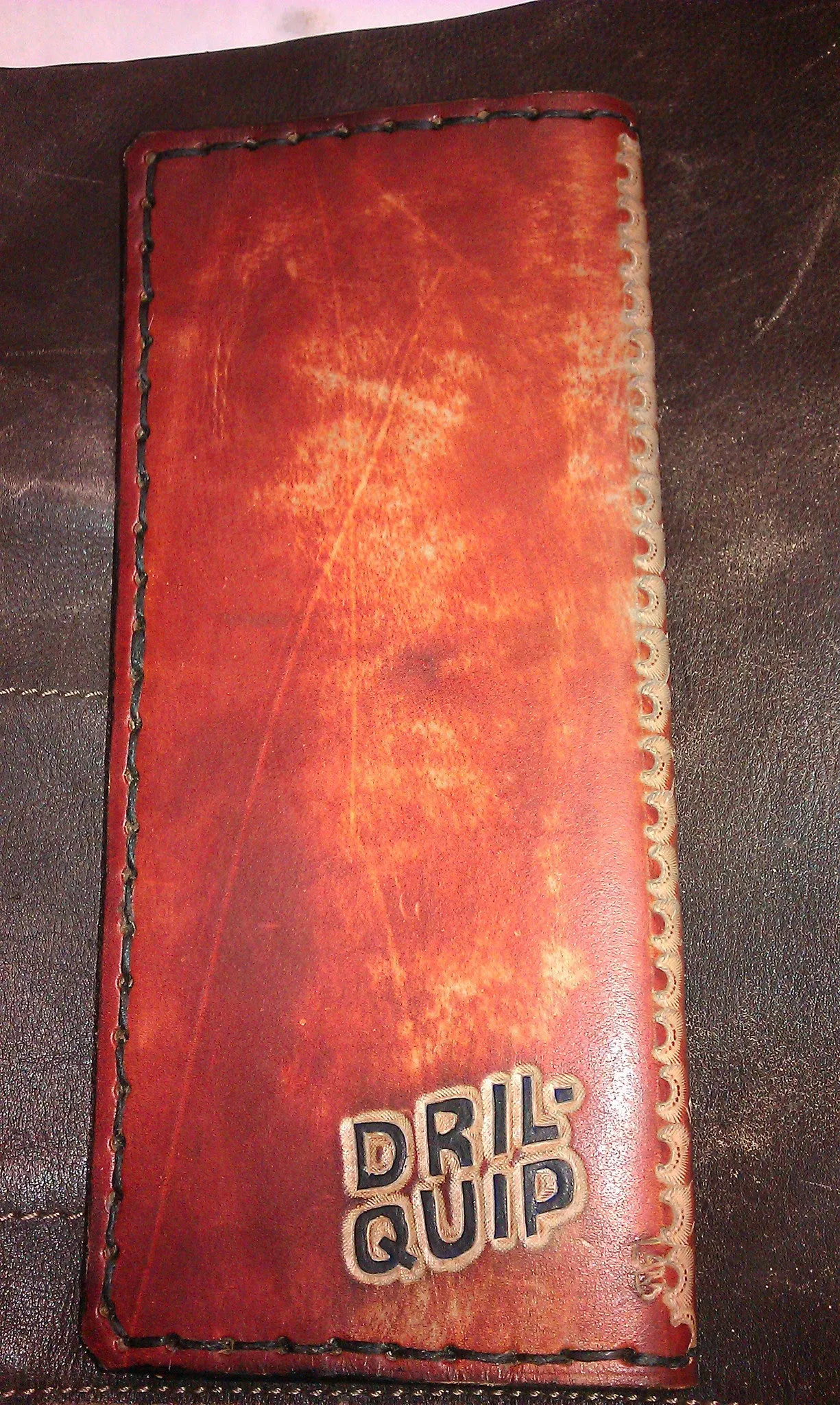 Leather Tally Book - Custom Handmade