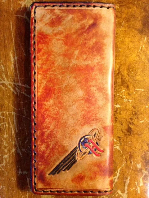 Leather Tally Book - Custom Handmade