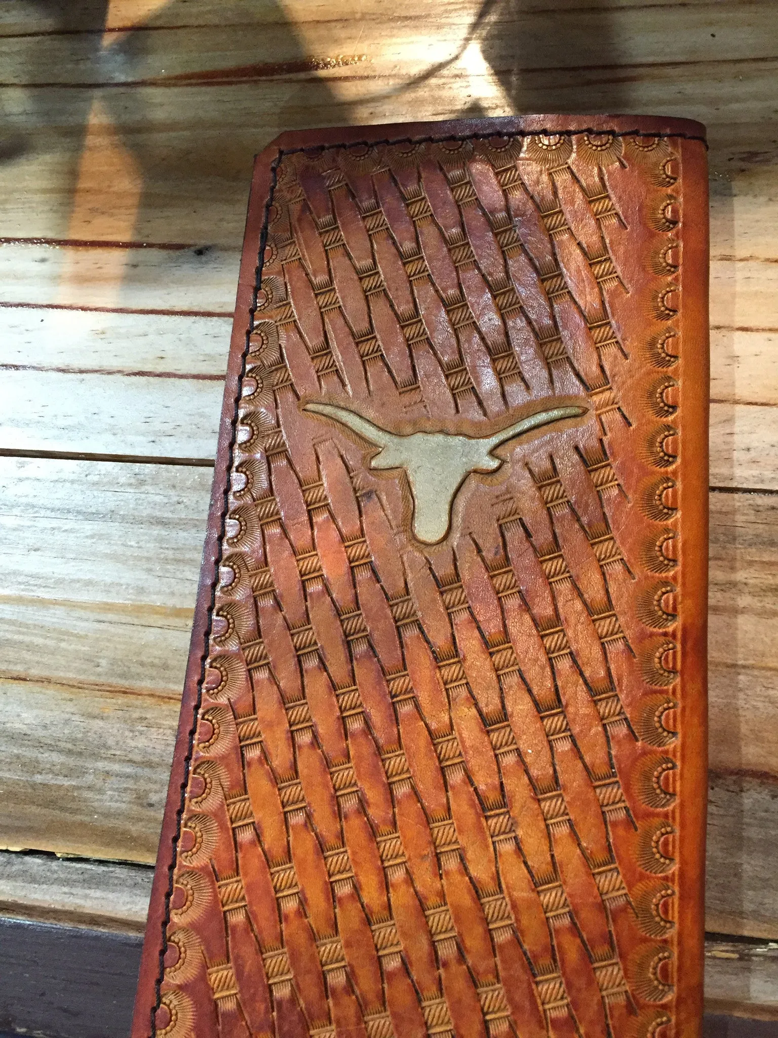 Leather Tally Book - Custom Handmade