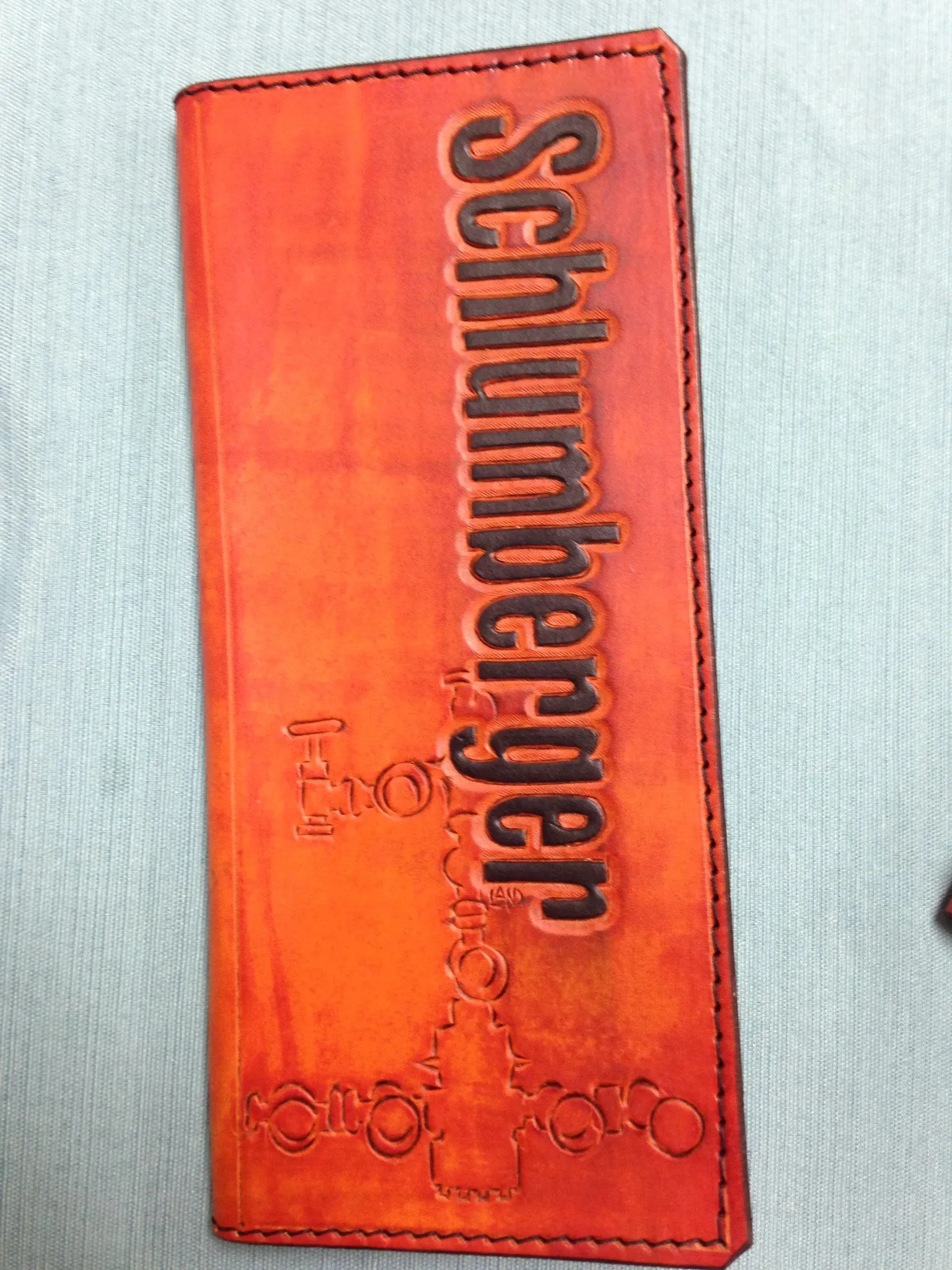 Leather Tally Book - Custom Handmade