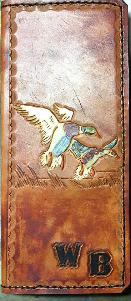 Leather Tally Book - Custom Handmade