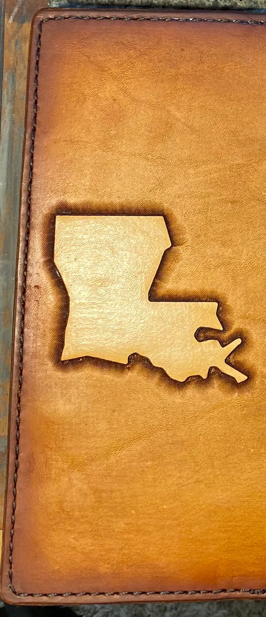 Leather Tally Book - Custom Handmade