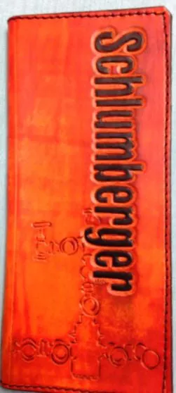Leather Tally Book - Custom Handmade