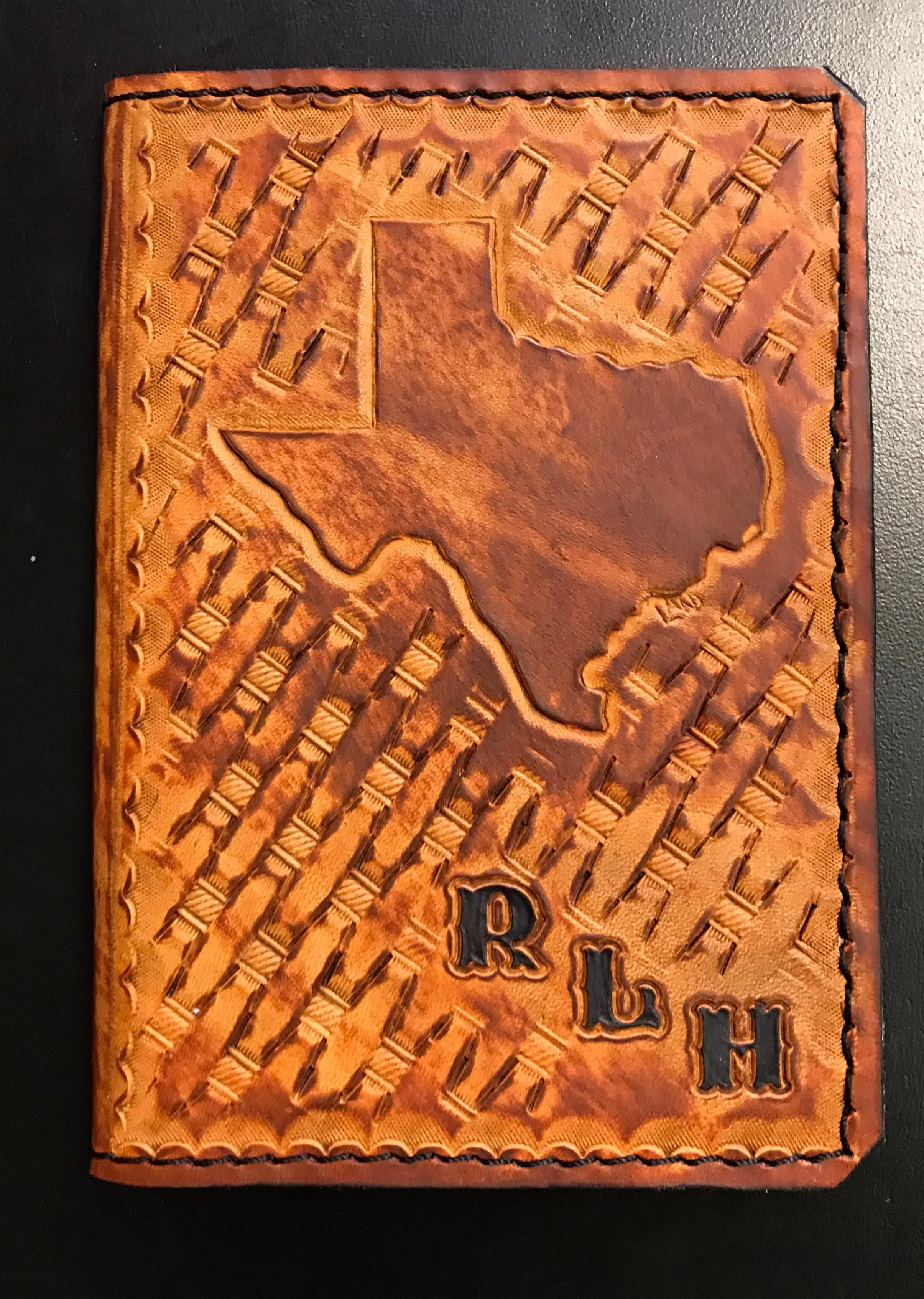 Leather Tally Book - Custom Handmade