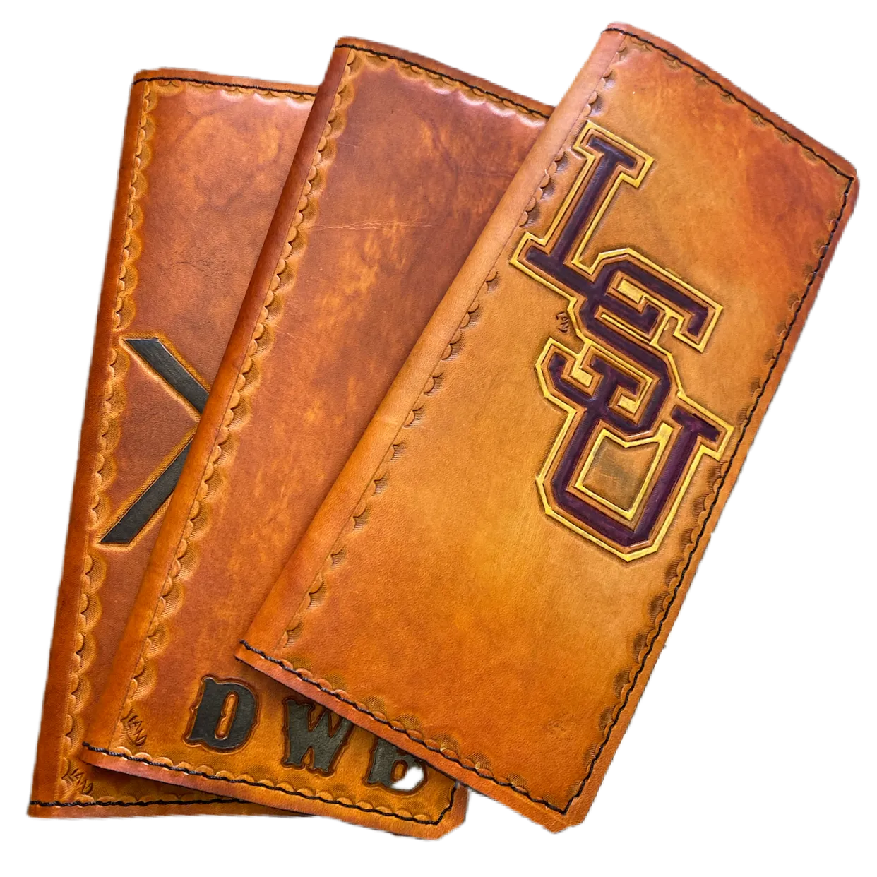 Leather Tally Book - Custom Handmade