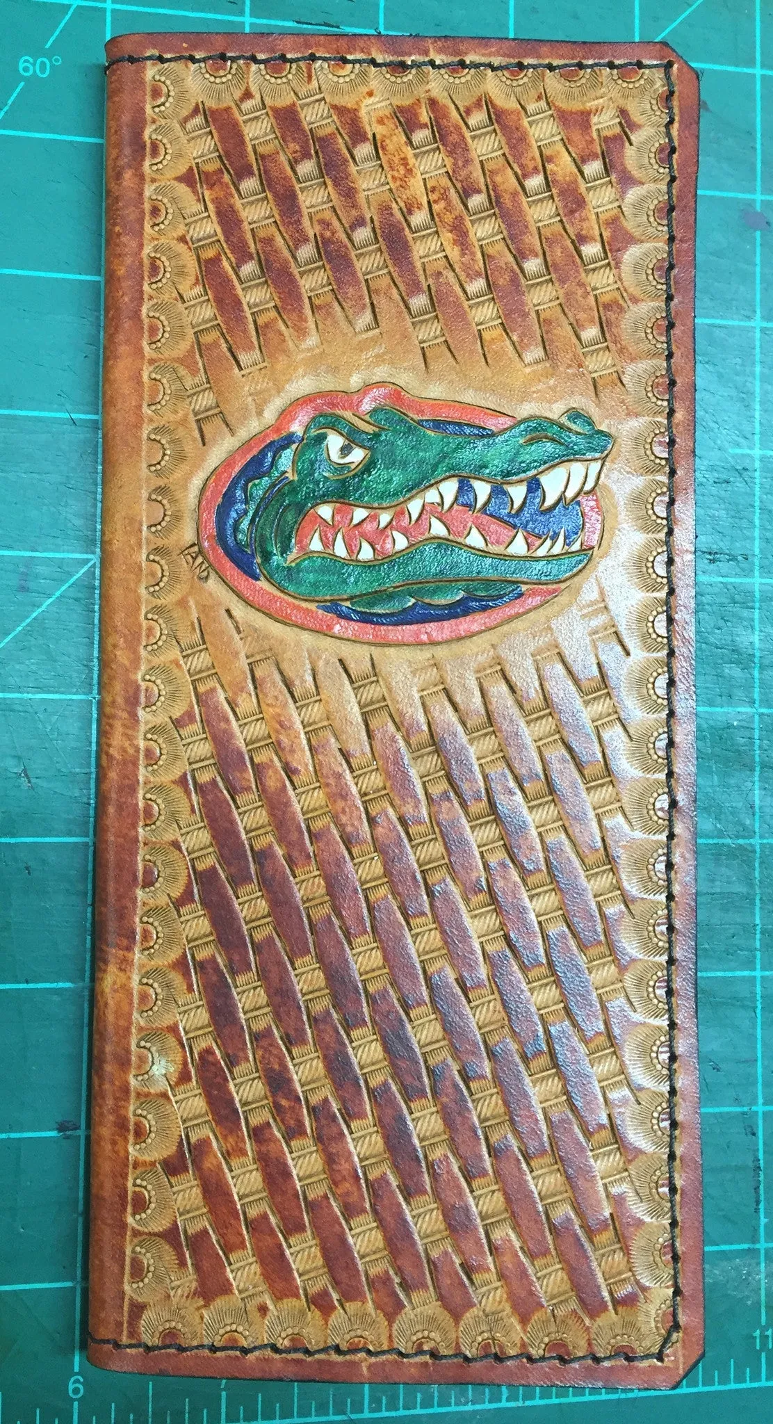 Leather Tally Book - Custom Handmade
