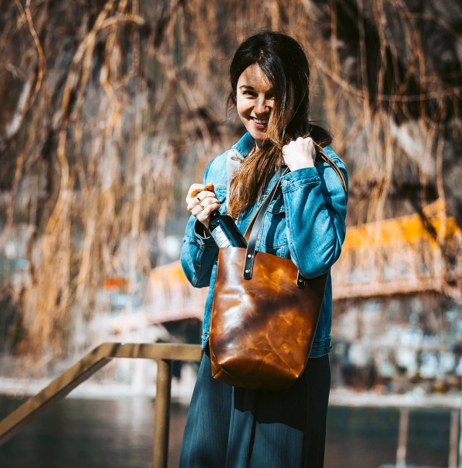 Leather Tote - Everyday