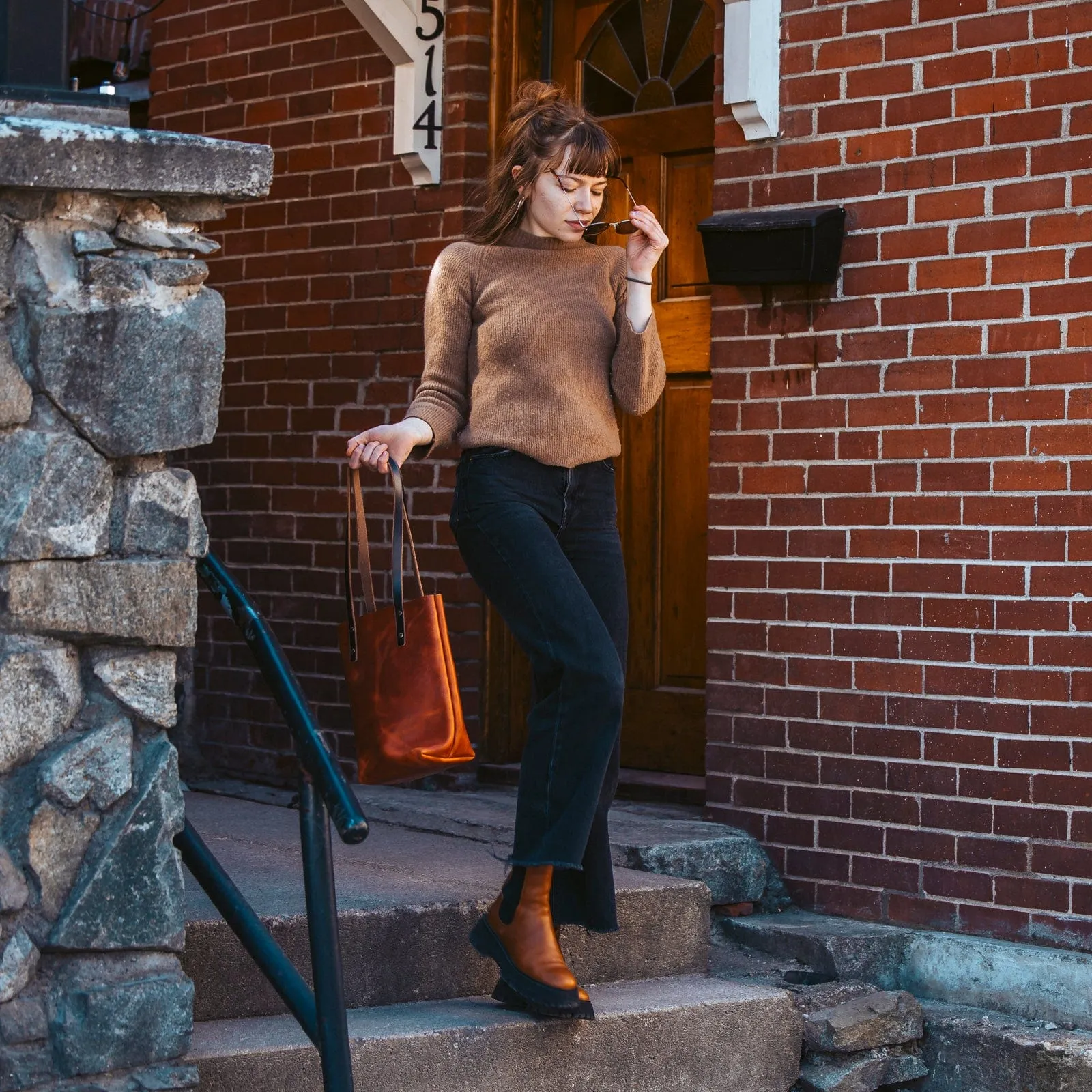 Leather Tote - Everyday