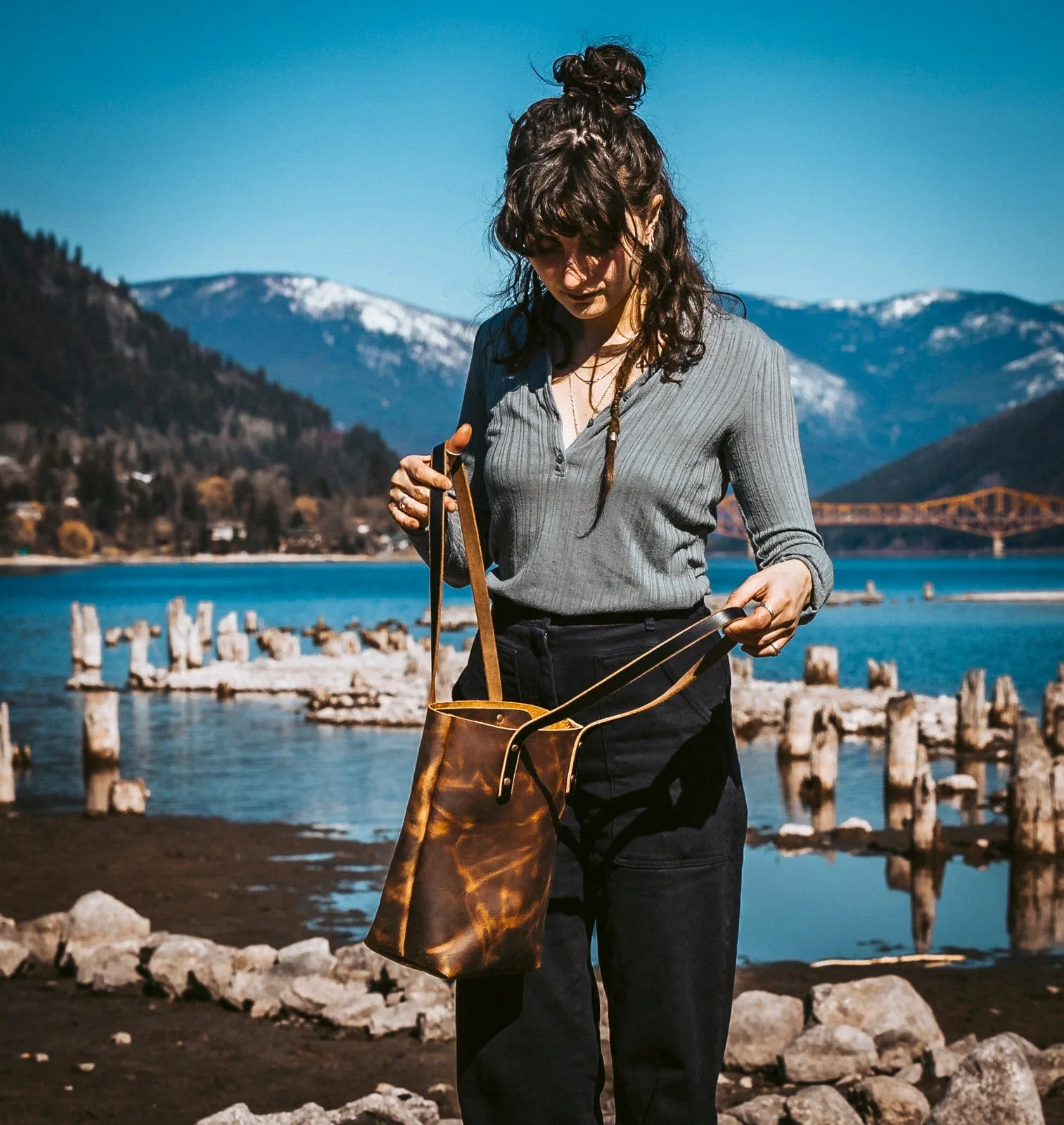 Leather Tote - Everyday