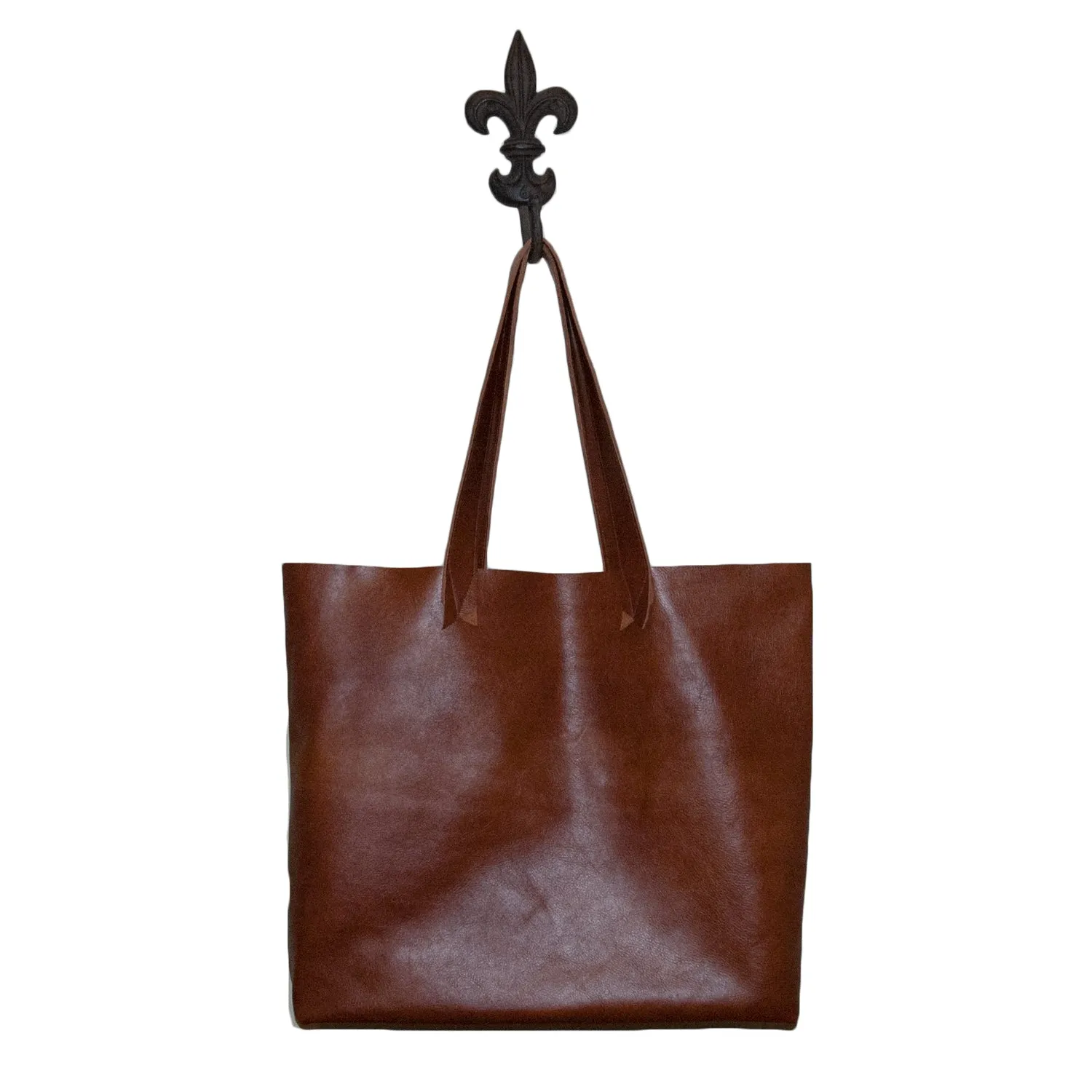 Leather Tote for Equestrians