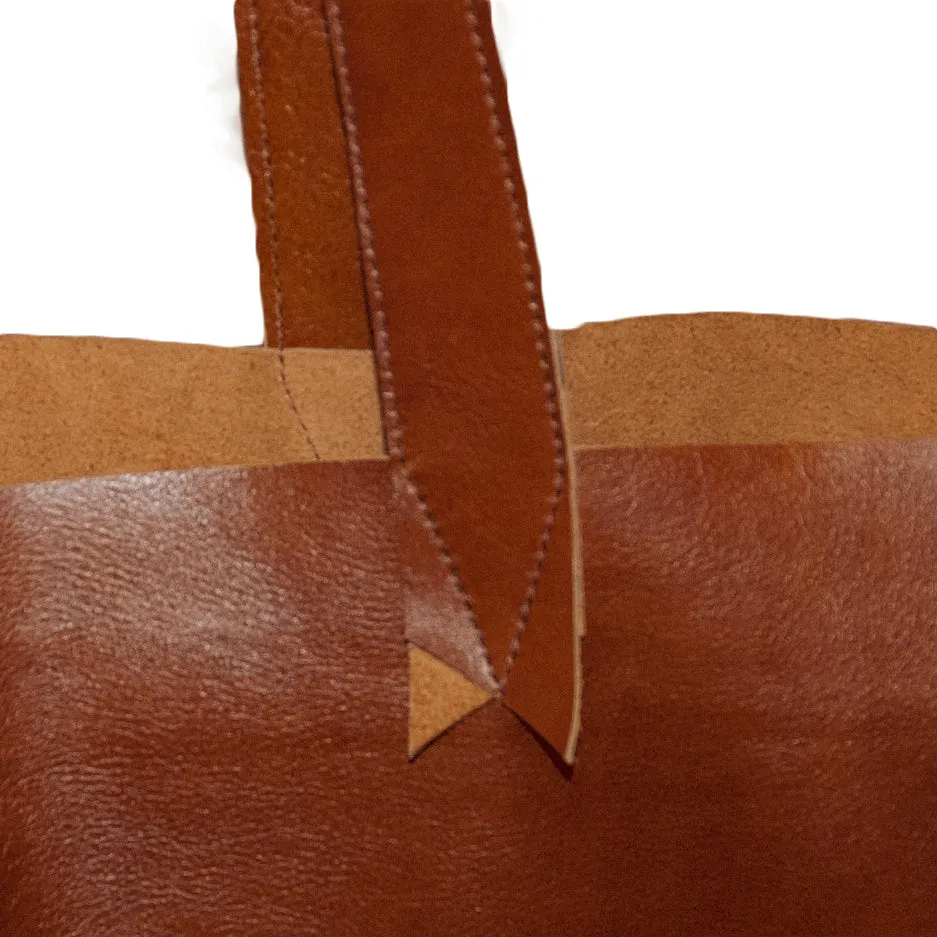 Leather Tote for Equestrians
