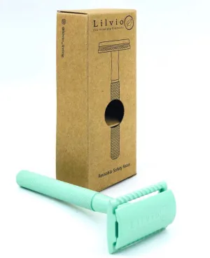 Lilvio Reusable Safety Razor - Mint Green
