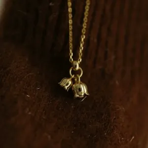 Lily of the Valley Necklace (Solid Silver)