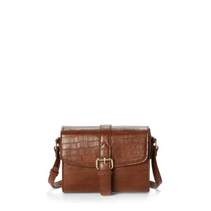 Lindsay II Croco Vegan Leather Crossbody | Multiple Colours
