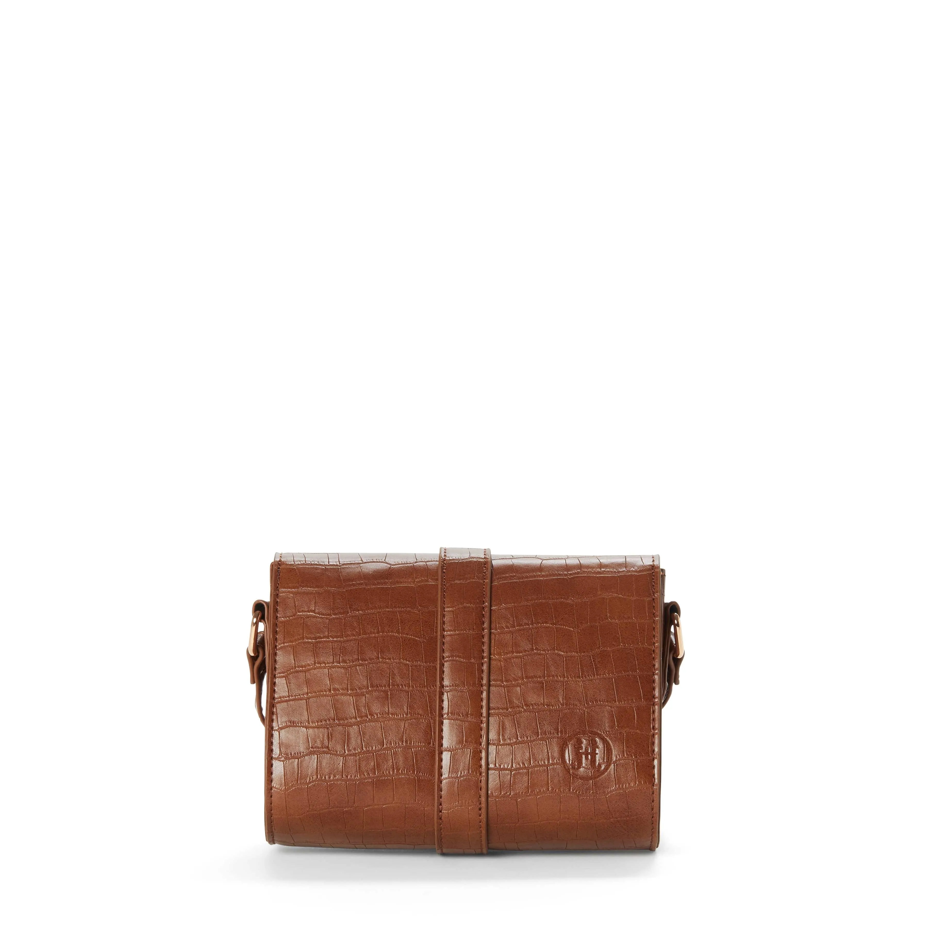 Lindsay II Croco Vegan Leather Crossbody | Multiple Colours