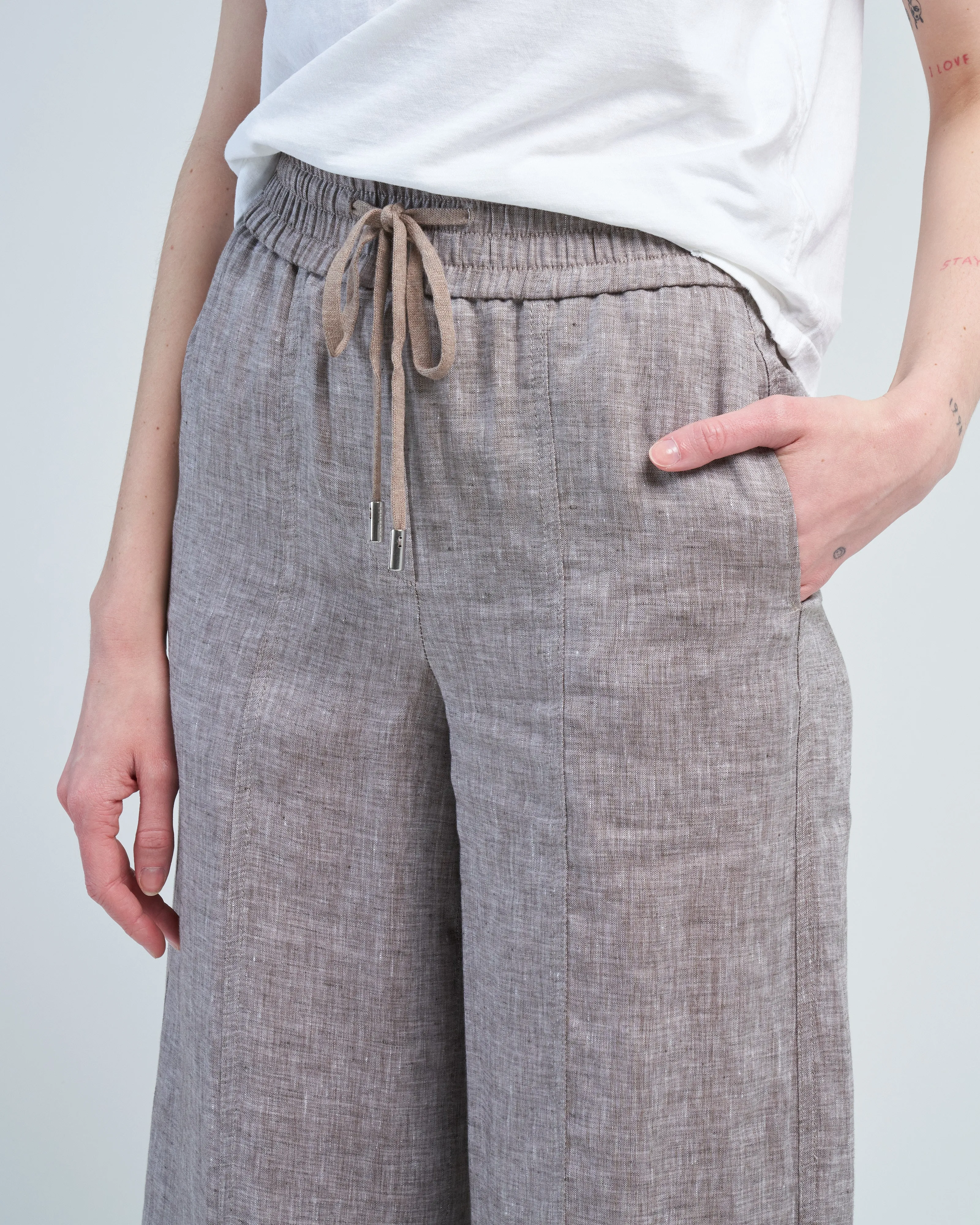 linen canvas pant