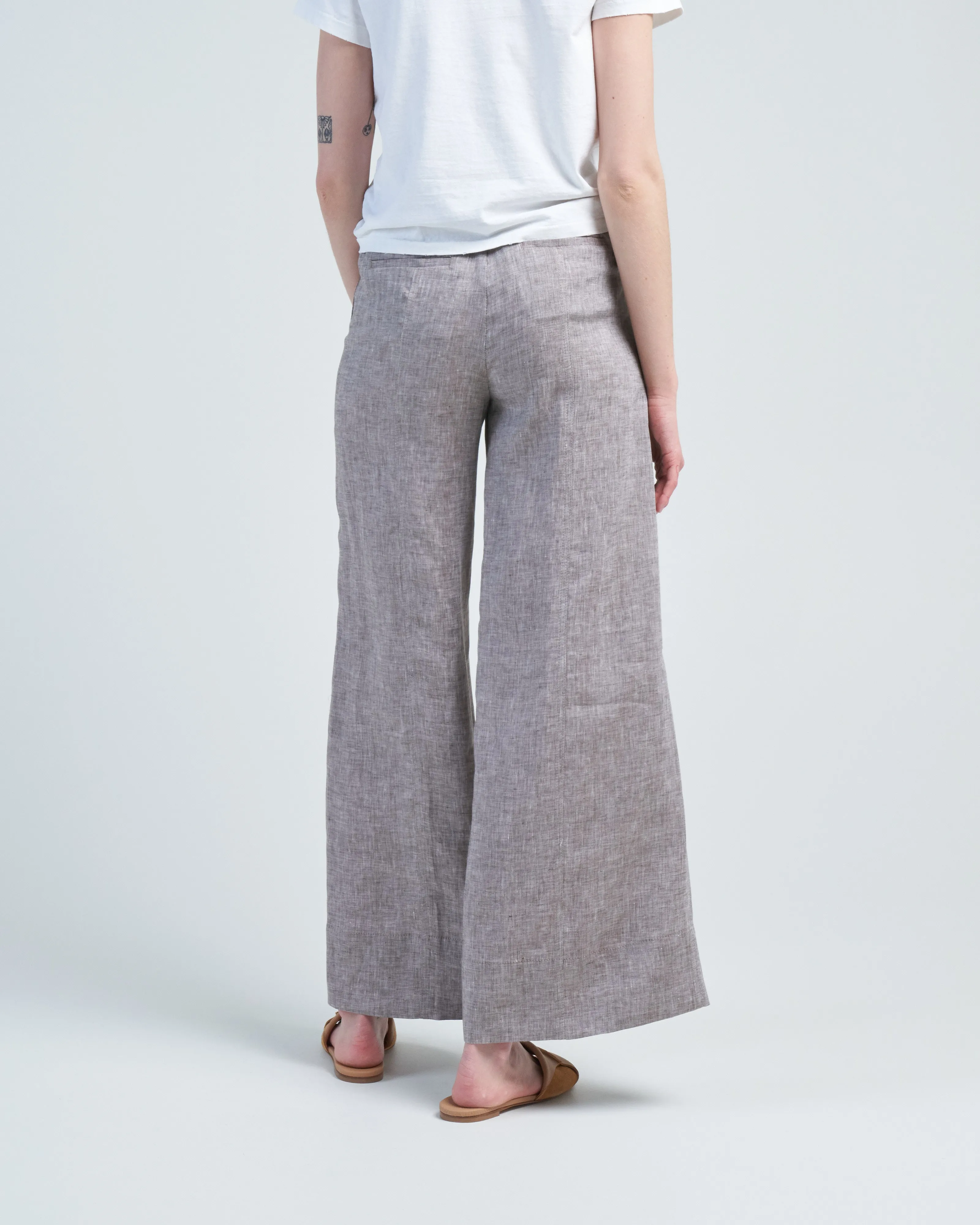 linen canvas pant