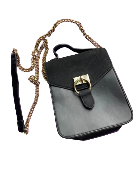 Lionel Chain Crossbody Black