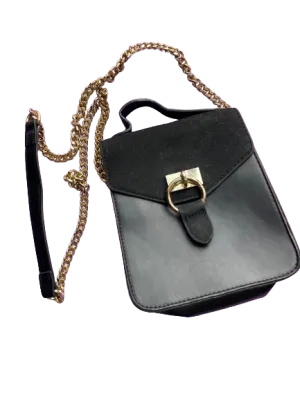 Lionel Chain Crossbody Black