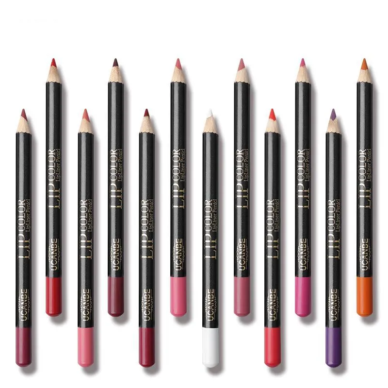 Lippie 12pcs Professional Lip Liner Pencil