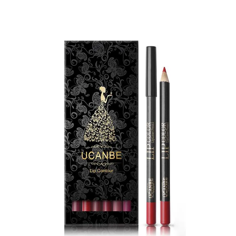 Lippie 12pcs Professional Lip Liner Pencil