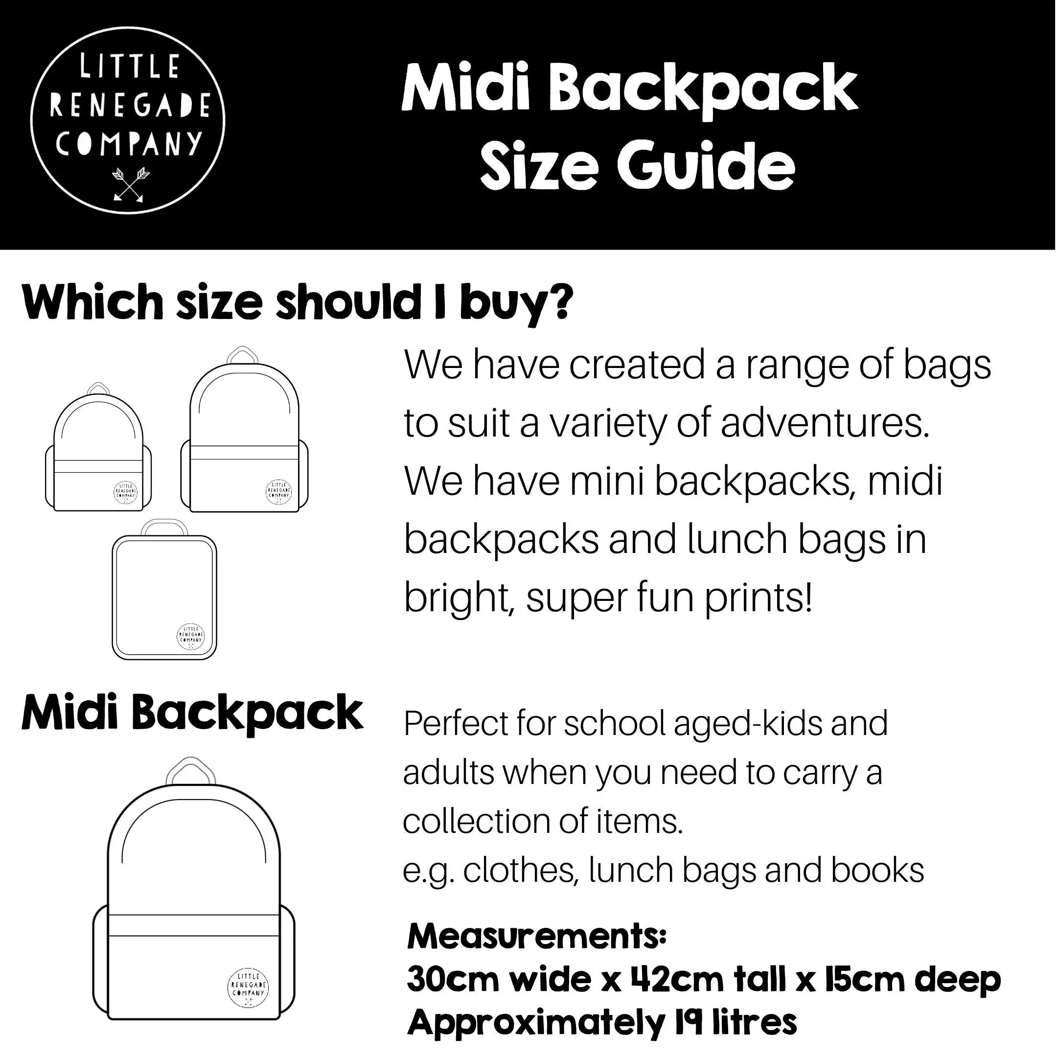 Little Renegade | Lola Midi Backpack