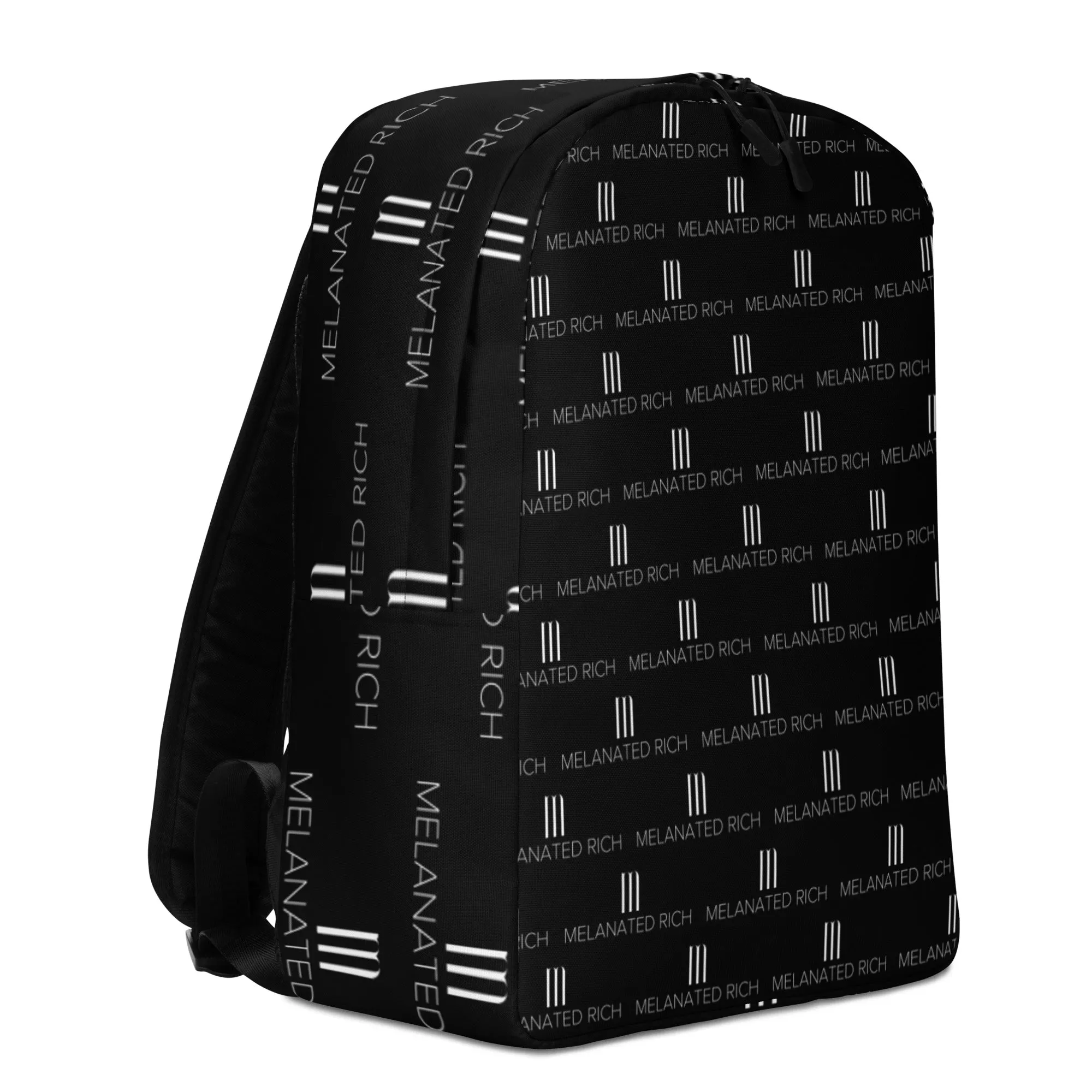 Logo Black Minimalist Backpack