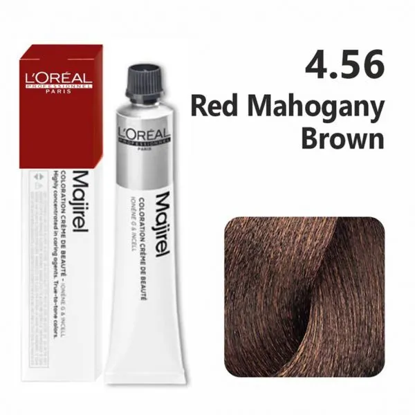 L'oreal Professionnel Paris Majirel - 4.56 (Red Mahogany Brown)