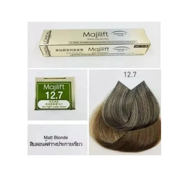L'oreal Professionnel Paris Majirel Majilift 12.7 (Matte Very Light Brown)
