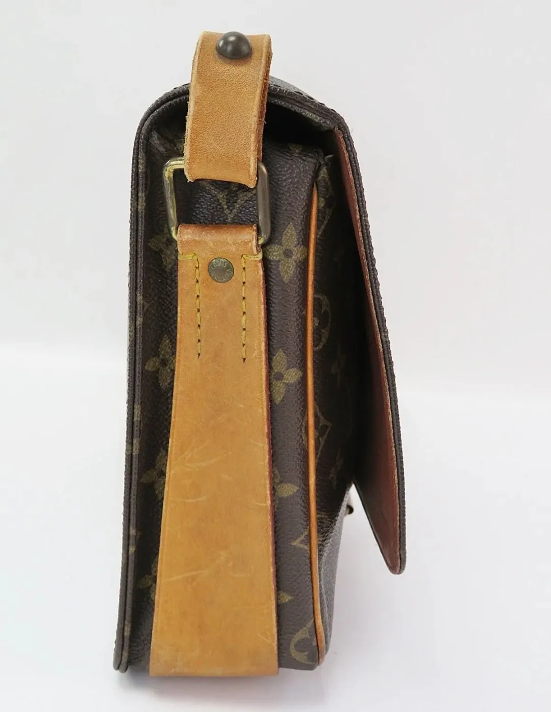 LOUIS VUITTON Cartouchiere GM Monogram Crossbody Bag