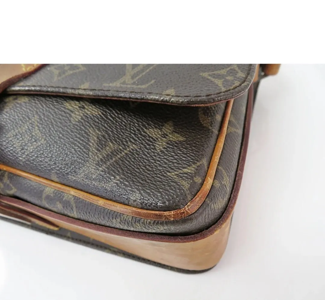 LOUIS VUITTON Cartouchiere GM Monogram Crossbody Bag