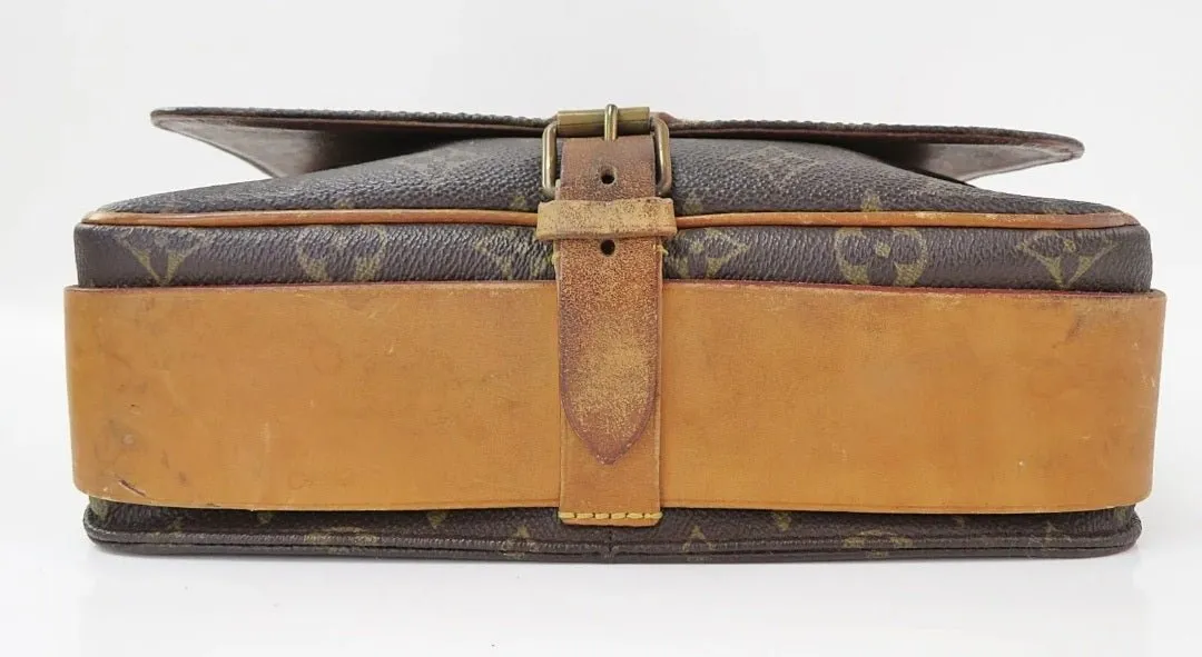 LOUIS VUITTON Cartouchiere GM Monogram Crossbody Bag