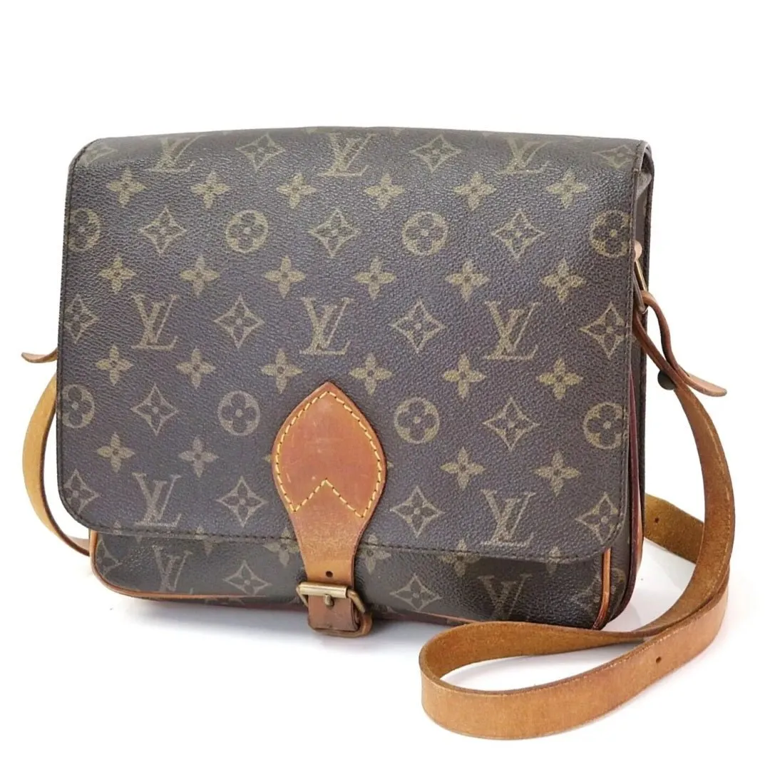 LOUIS VUITTON Cartouchiere GM Monogram Crossbody Bag