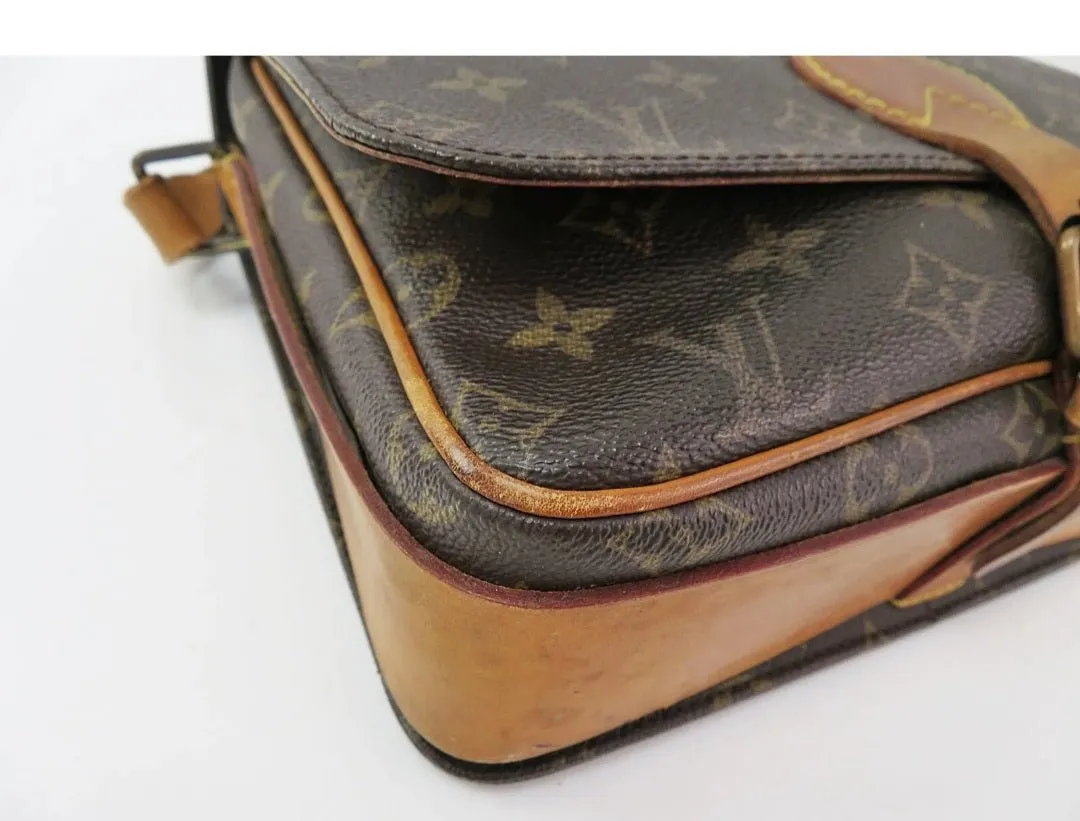 LOUIS VUITTON Cartouchiere GM Monogram Crossbody Bag