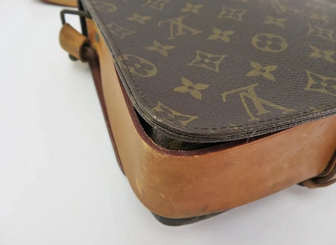 LOUIS VUITTON Cartouchiere GM Monogram Crossbody Bag