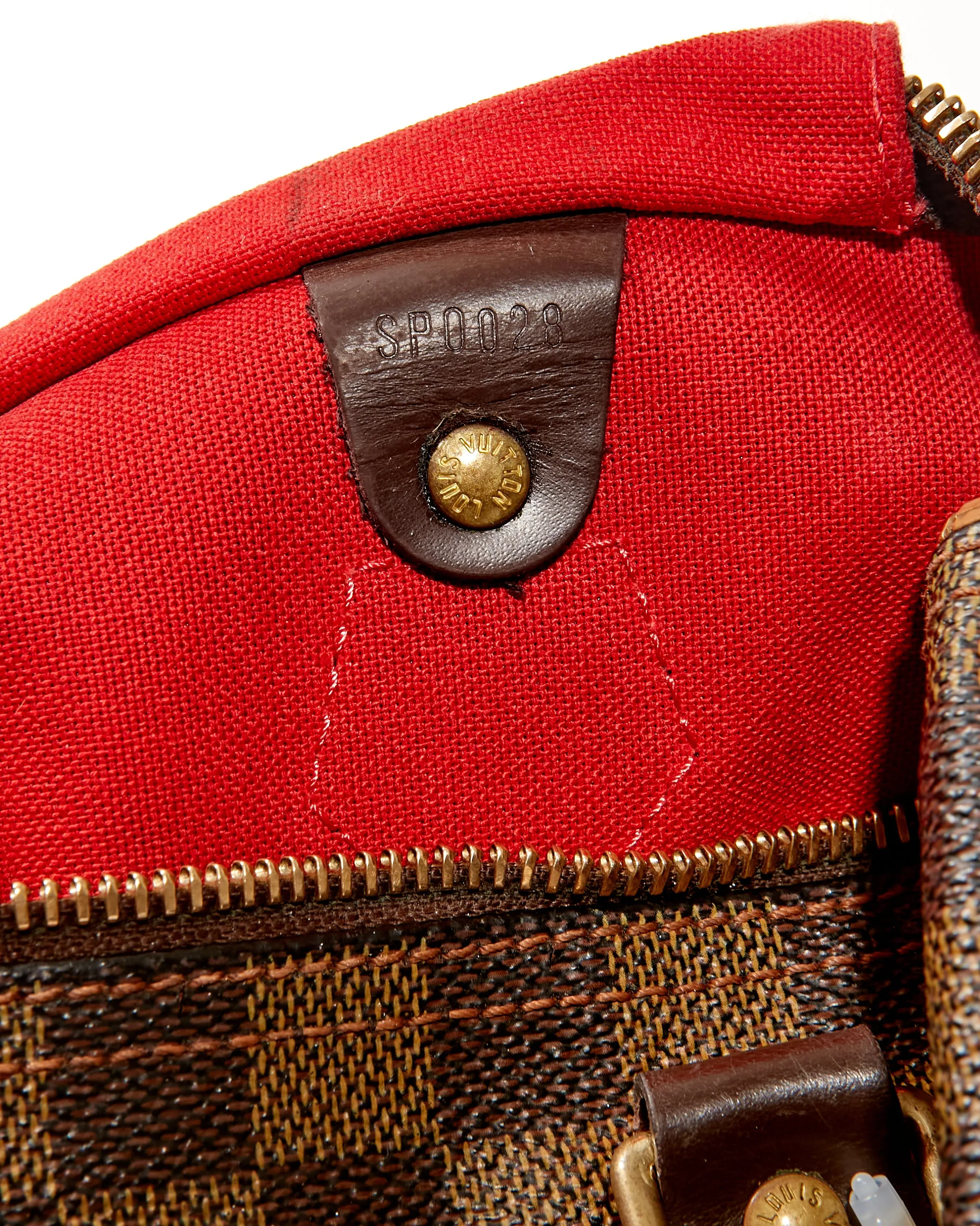 Louis Vuitton Damier Ebene Canvas Speedy 25