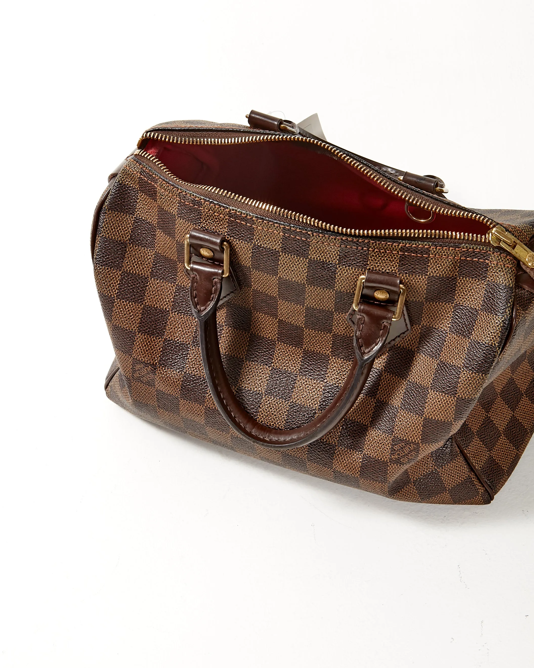 Louis Vuitton Damier Ebene Canvas Speedy 25