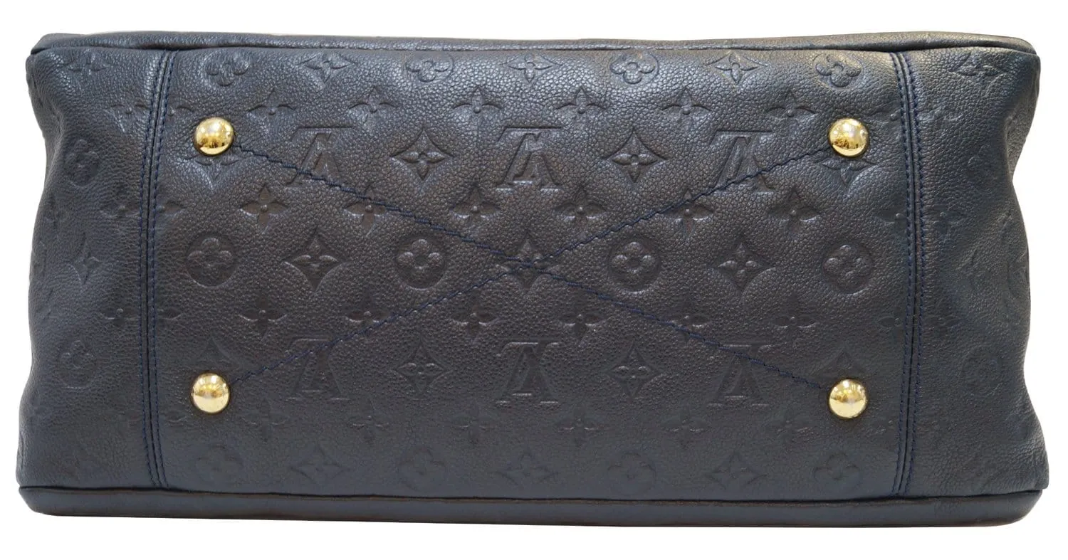 Louis Vuitton Empreinte Artsy MM Blue Infini Monogram Shoulder Bag