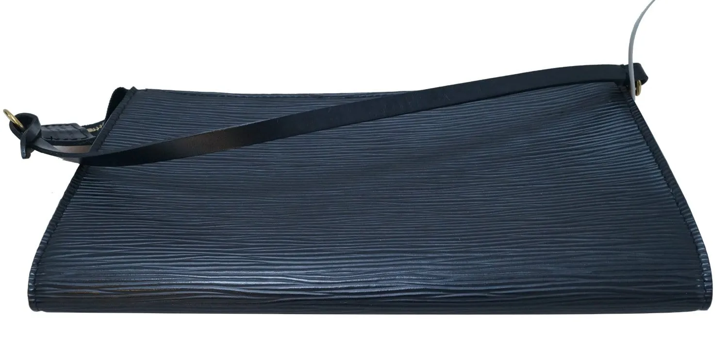 LOUIS VUITTON Epi Leather Black Pochette Accessoires Pouch