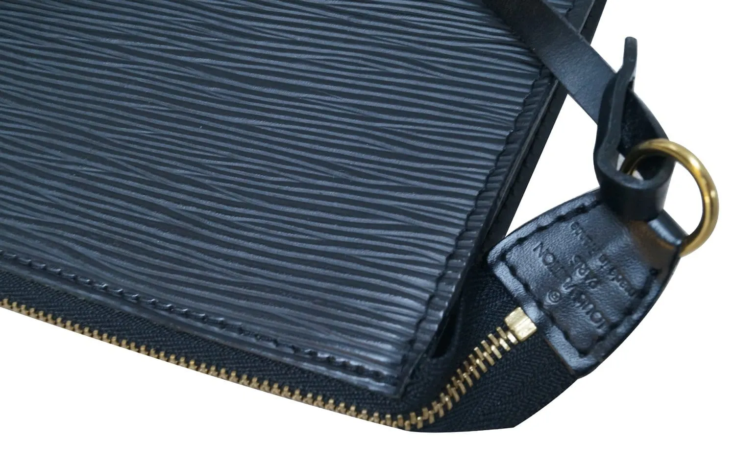 LOUIS VUITTON Epi Leather Black Pochette Accessoires Pouch