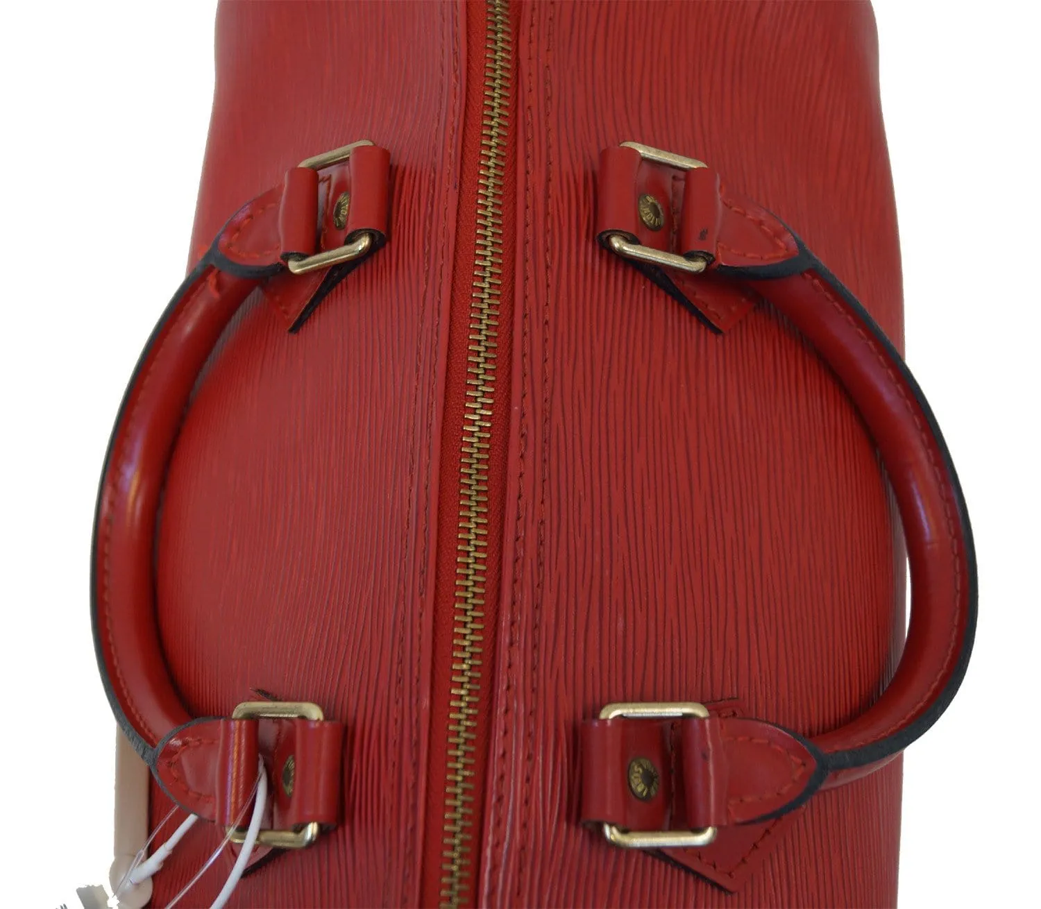 LOUIS VUITTON Epi Leather Red Speedy 30 Bag
