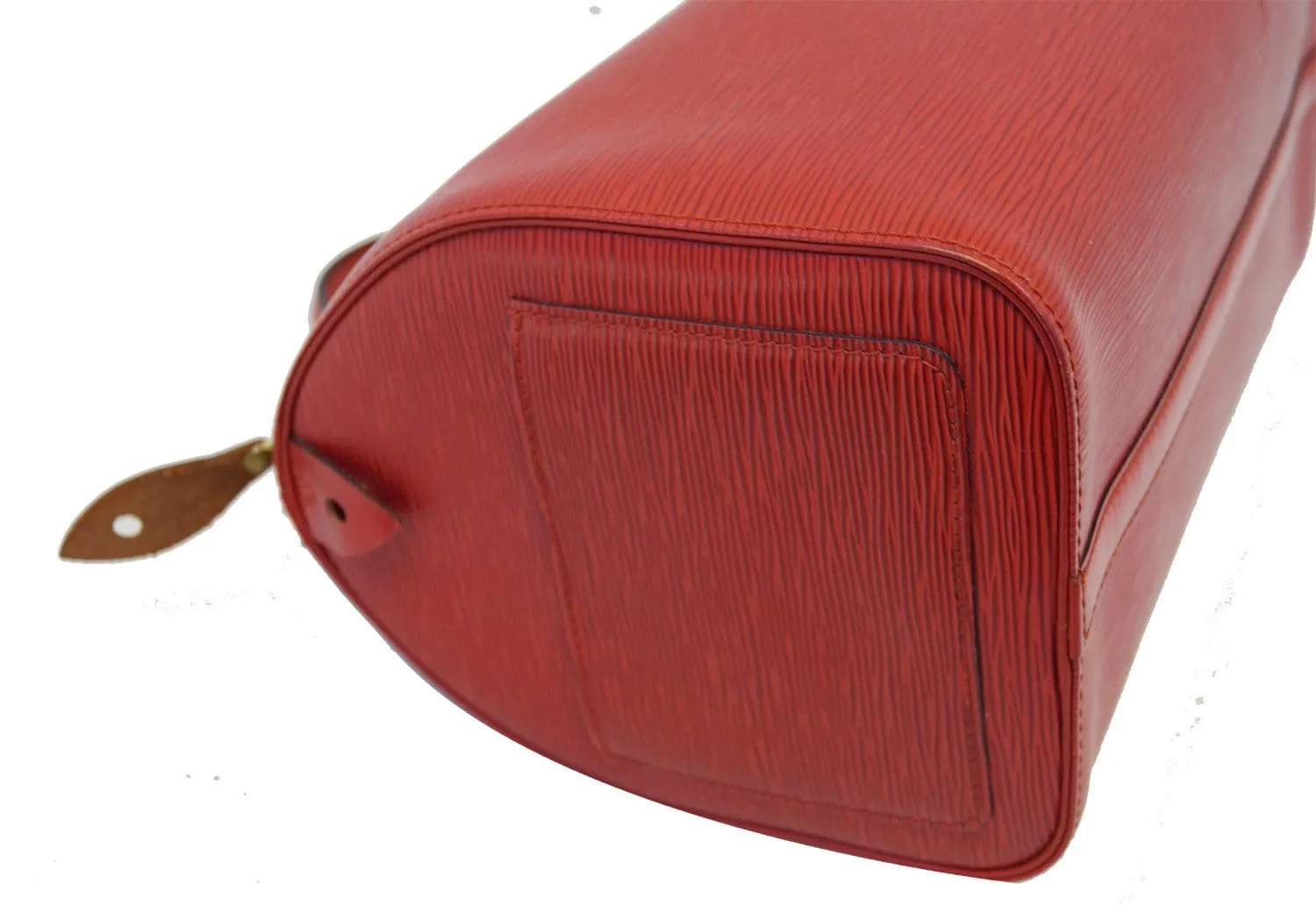 LOUIS VUITTON Epi Leather Red Speedy 30 Bag