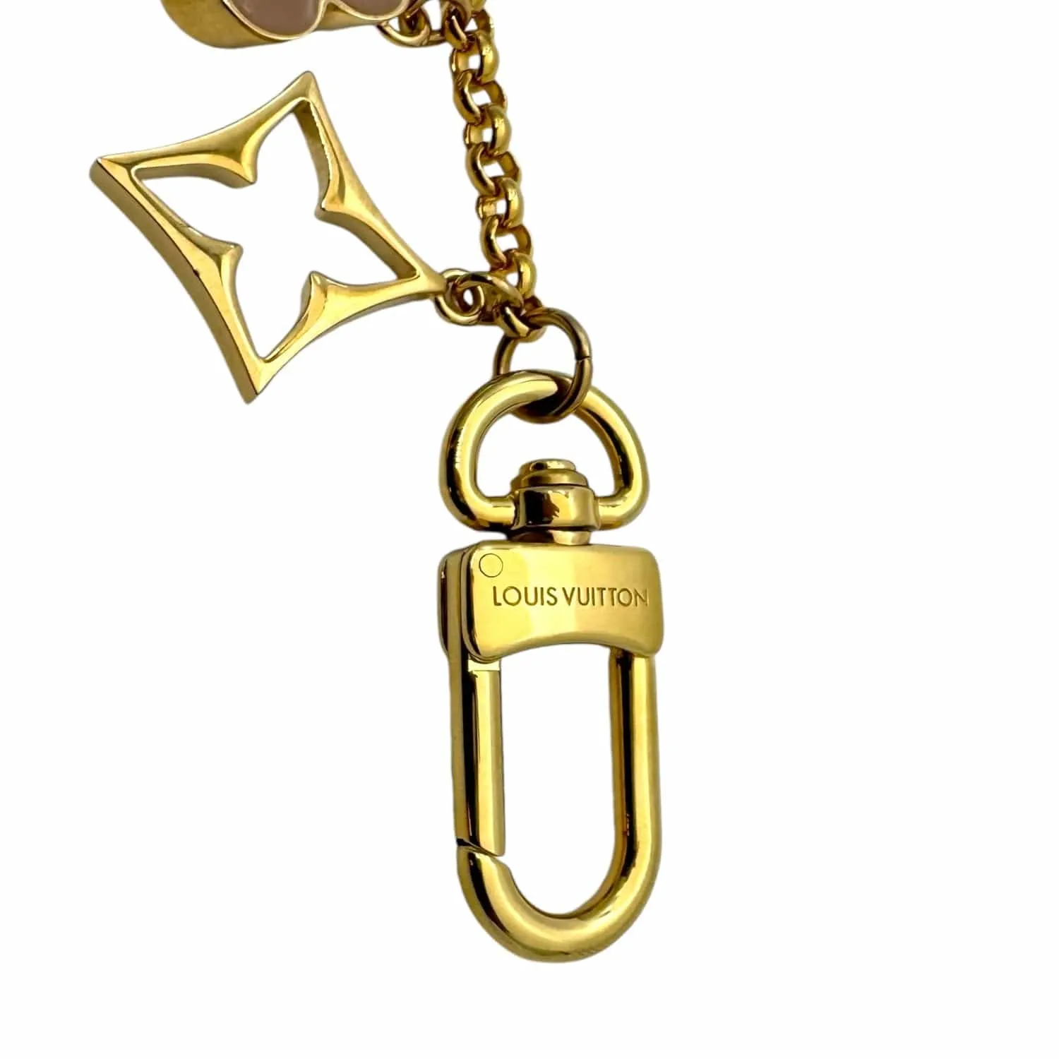 LOUIS VUITTON Fleur De Bag Charm / Keychain - New in Box
