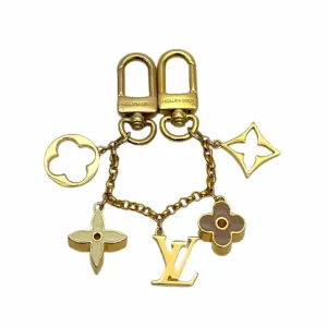 LOUIS VUITTON Fleur De Bag Charm / Keychain - New in Box