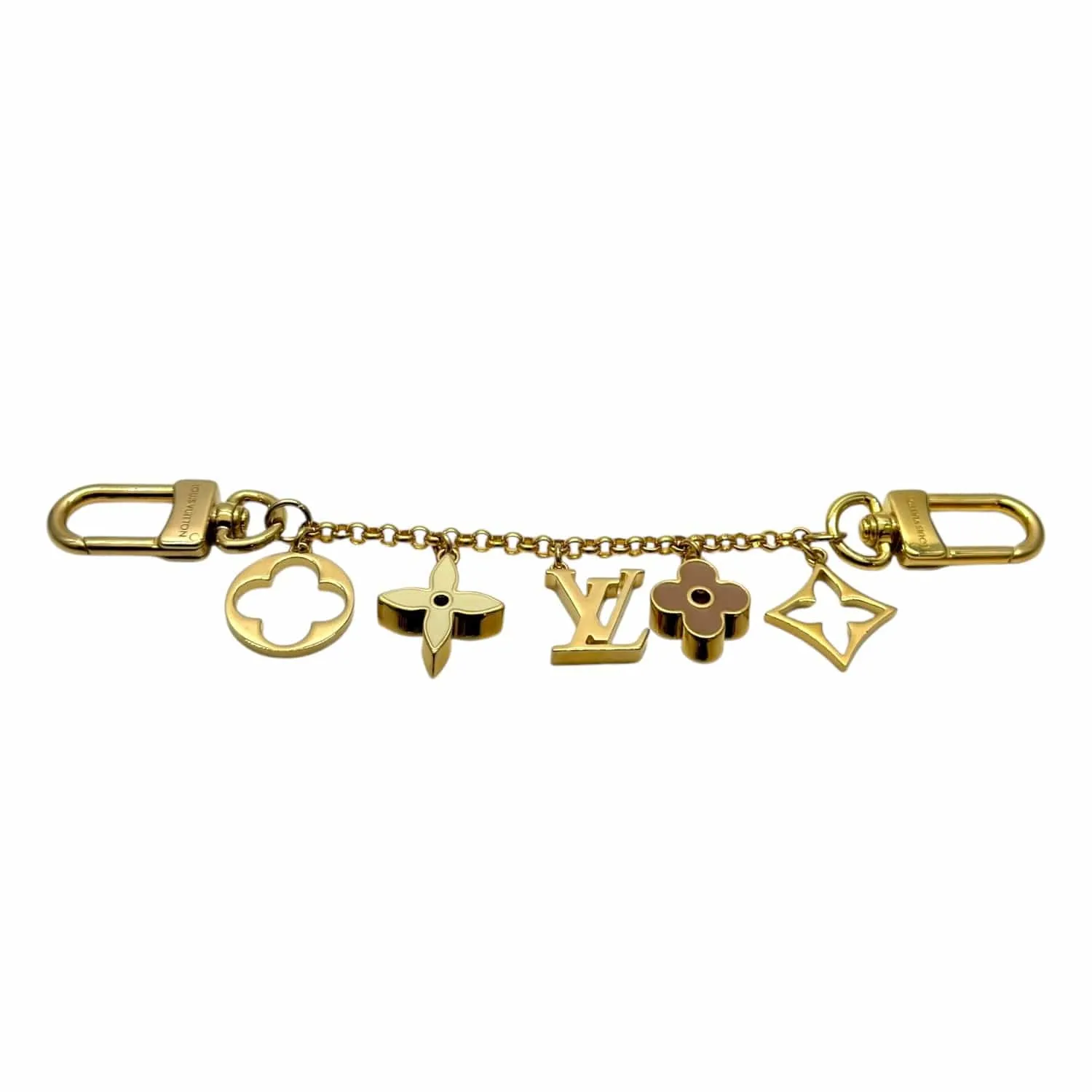 LOUIS VUITTON Fleur De Bag Charm / Keychain - New in Box