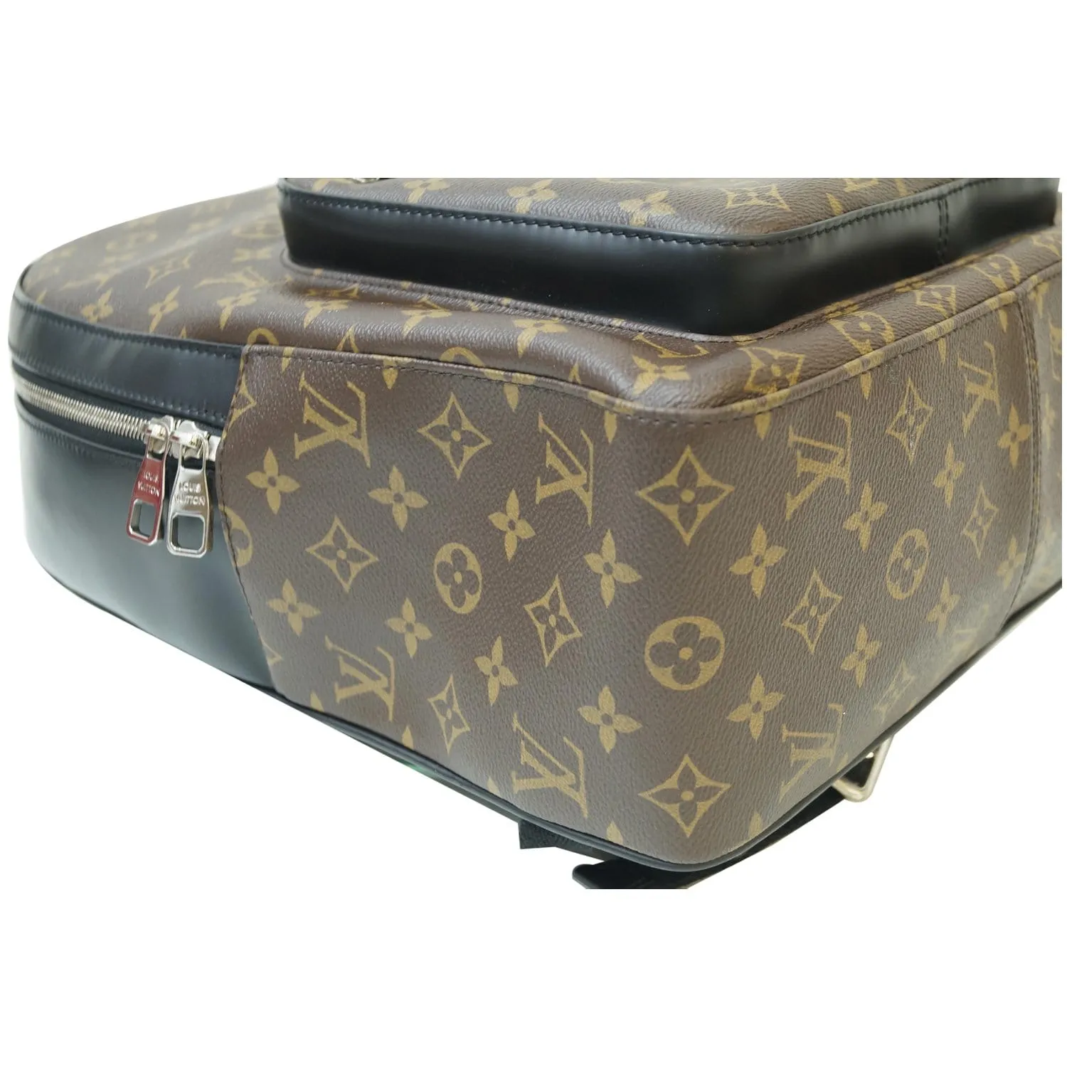 LOUIS VUITTON Josh Monogram Canvas Backpack Bag Brown