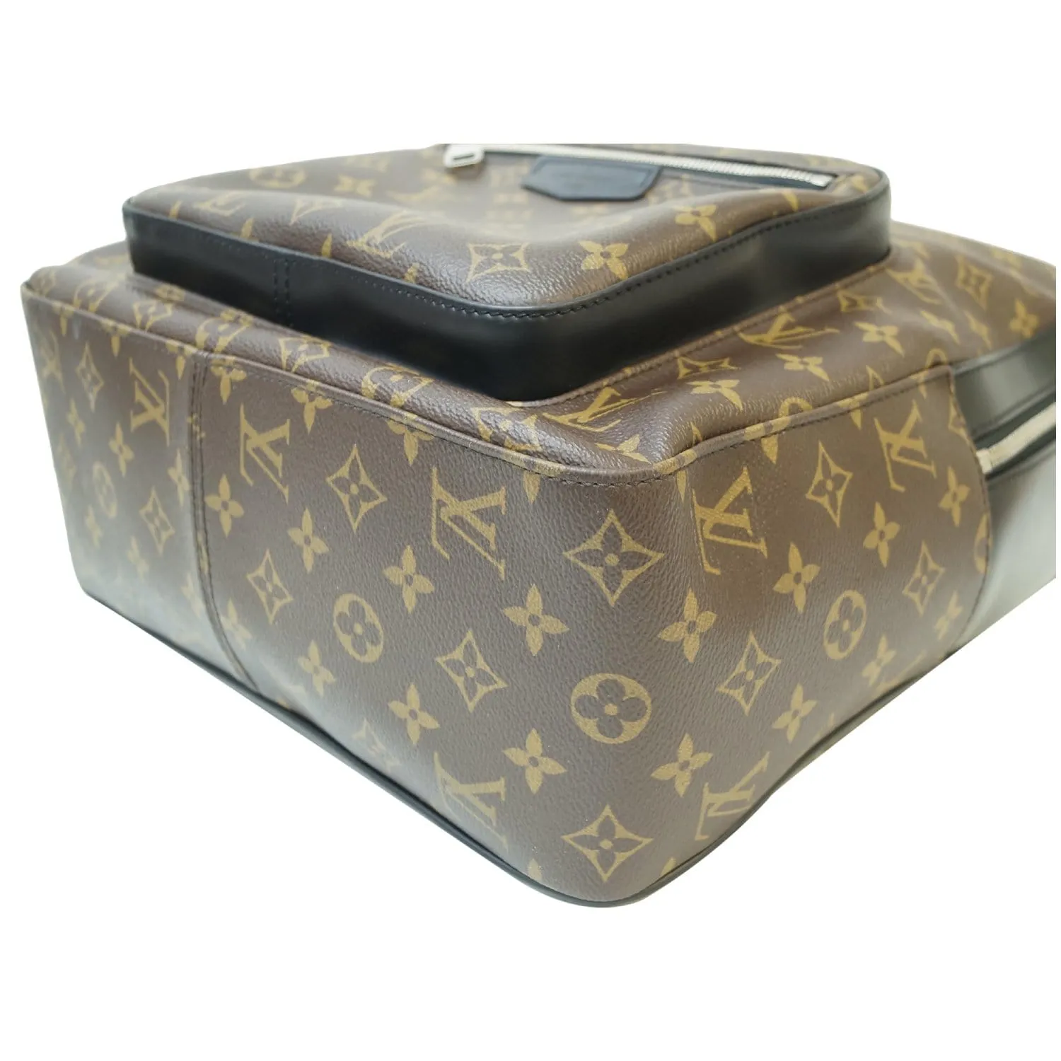 LOUIS VUITTON Josh Monogram Canvas Backpack Bag Brown