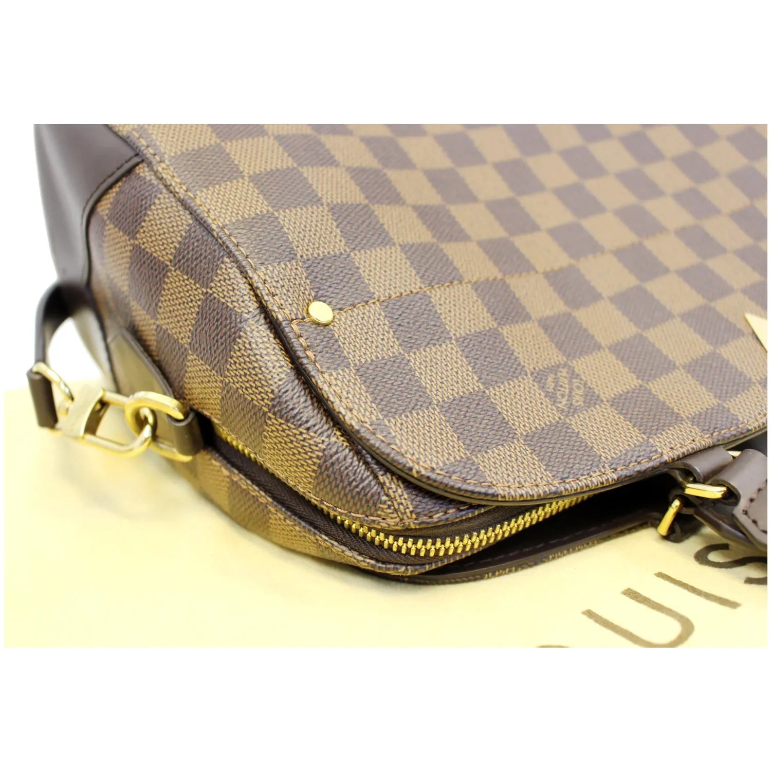 LOUIS VUITTON Kensington Bowling Damier Ebene Shoulder Handbag - Last Call