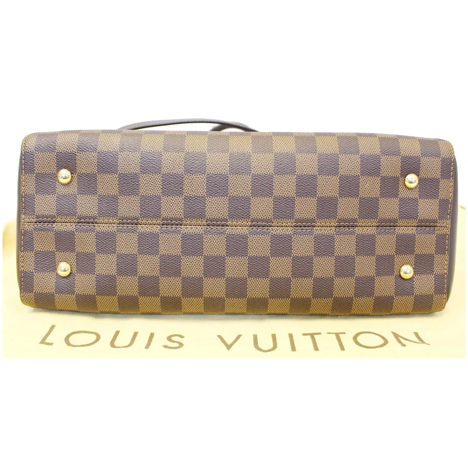 LOUIS VUITTON Kensington Bowling Damier Ebene Shoulder Handbag - Last Call